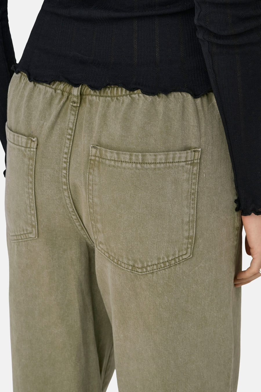 Jeans coloré - Kaki