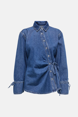 Chemise en jean mid blue denim - ONLY® - ONLY® - 5