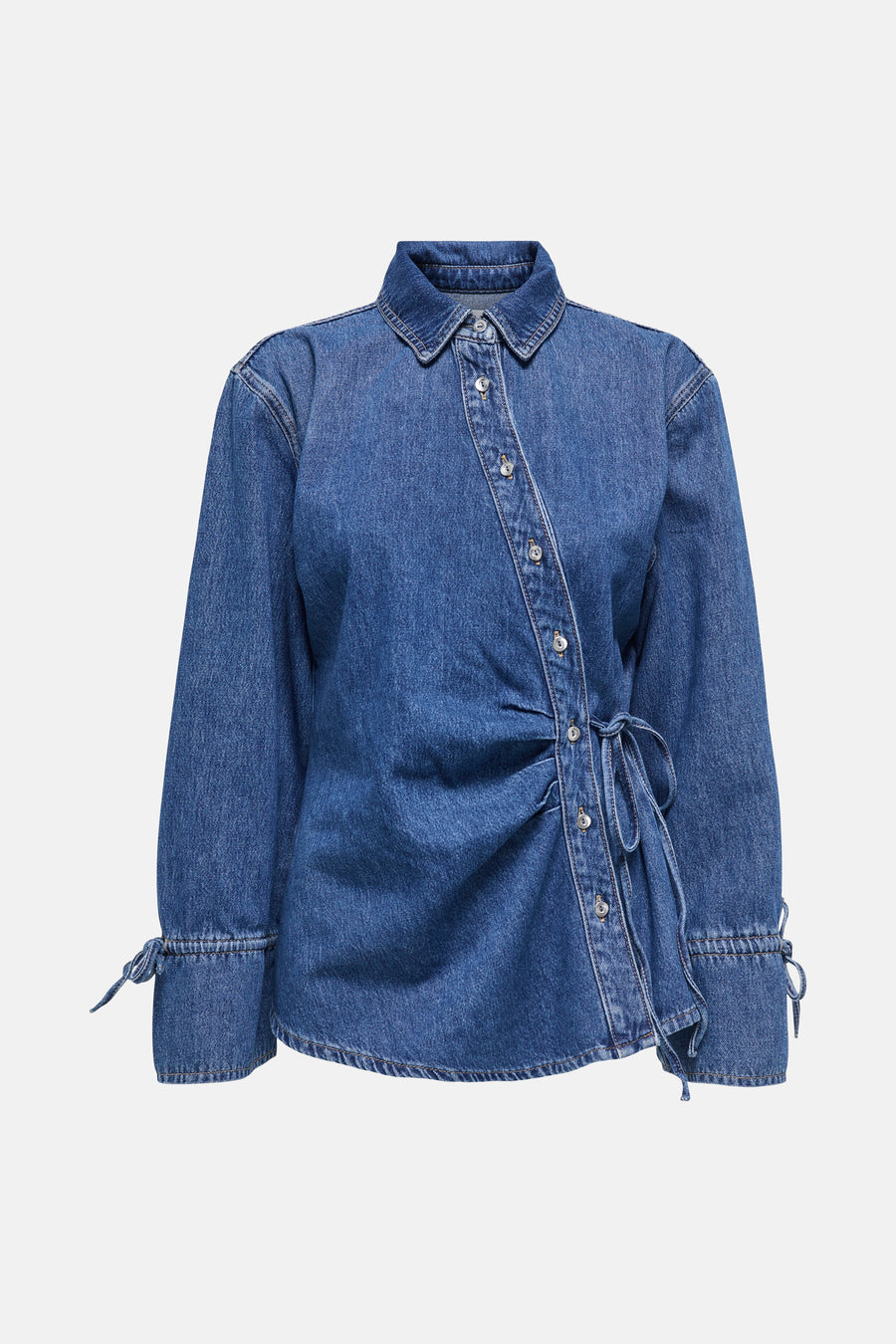 Chemise en jean mid blue denim - ONLY® - ONLY® - 5