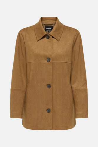 ONLNORMA FAUX SUEDE COAT OTW