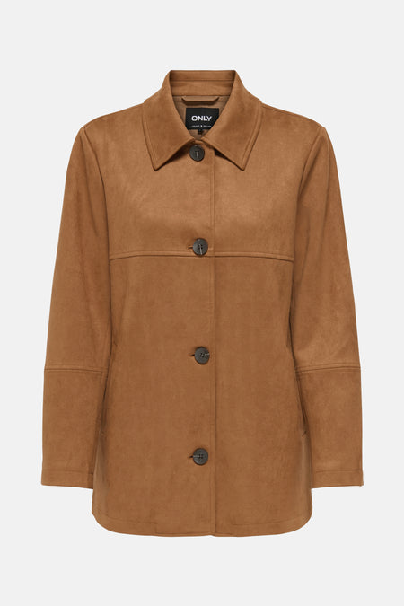 ONLNORMA FAUX SUEDE COAT OTW
