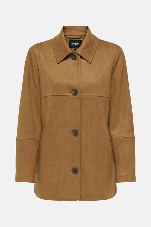 ONLNORMA FAUX SUEDE COAT OTW