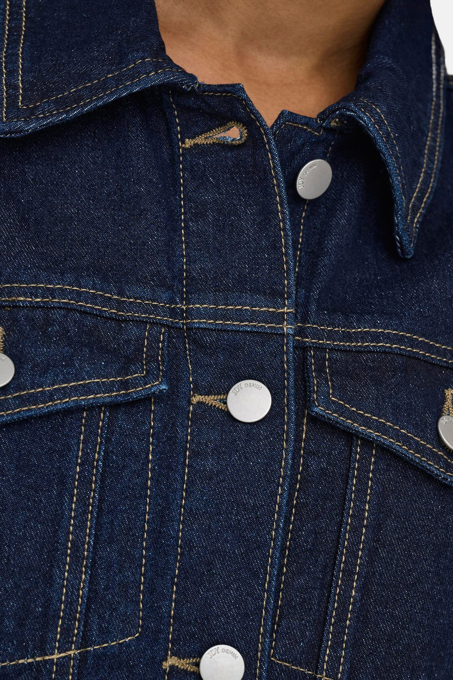 Robe à manches courtes - Dark blue denim - JDY - 5