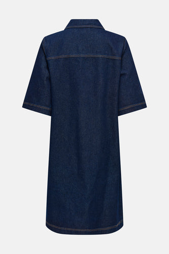 Robe à manches courtes - Dark blue denim - JDY - 7