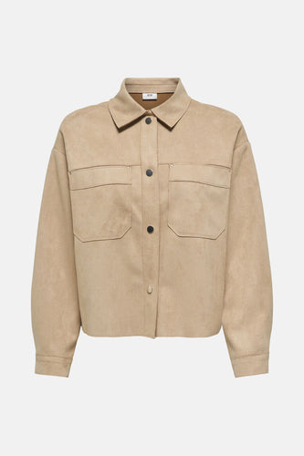 Chemise à manches longues - beige - JDY