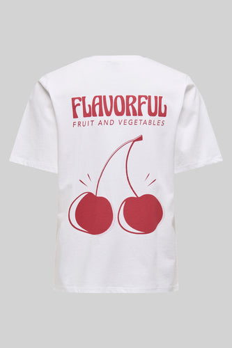 T-shirt à manches courtes - blanc - JDY