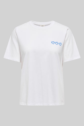 T-shirt à manches courtes - blanc - JDY