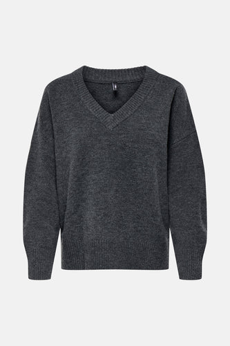 Pull à col en V - gris - ONLY® - 7