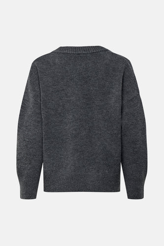 Pull à col en V - gris - ONLY® - 7