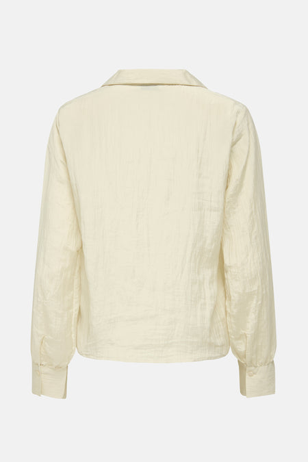 Chemise à manches longues - écru