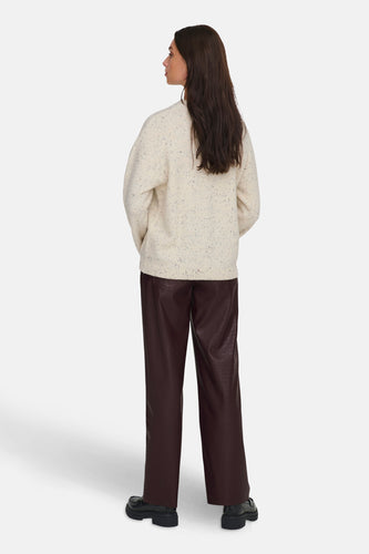 Pull à col rond - écru - JDY