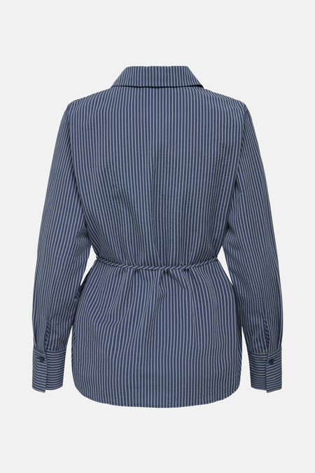 Chemise à manches longues - bleu