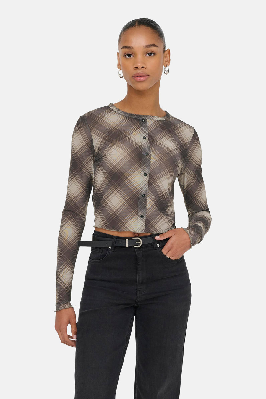 T-shirt à manches longues - brun - ONLY®