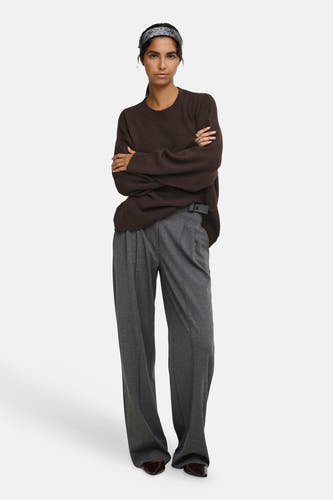 Pull col O brun - JDY