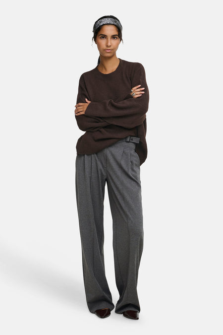 Pull col O brun - JDY