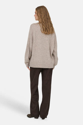 Pull col O beige - JDY