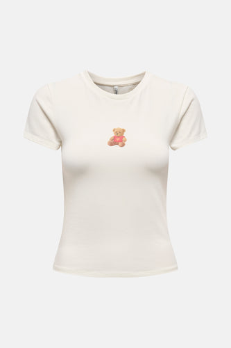 T-shirt à manches courtes - Écru - ONLY®