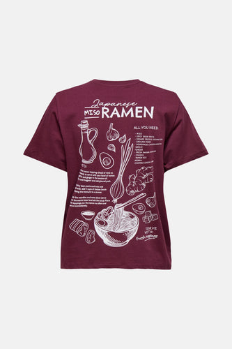 T-shirt à manches courtes - bordeaux - ONLY®