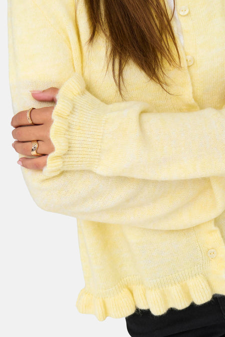 Cardigan - jaune