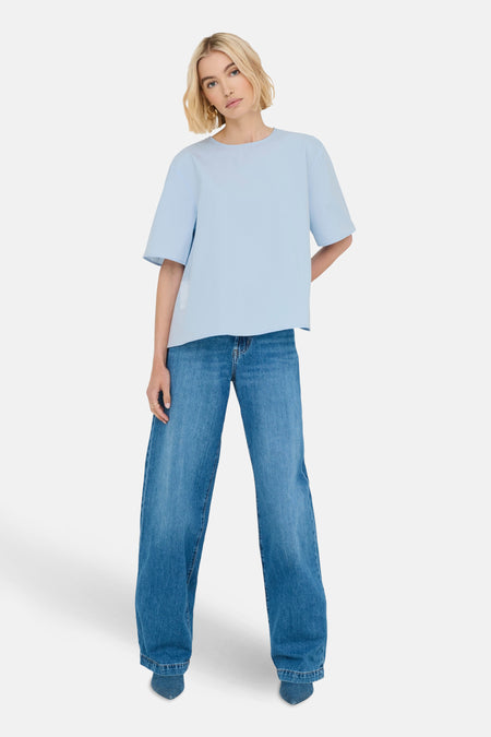T-shirt met korte mouwen - blauw