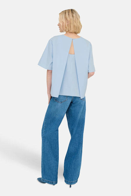 T-shirt met korte mouwen - blauw