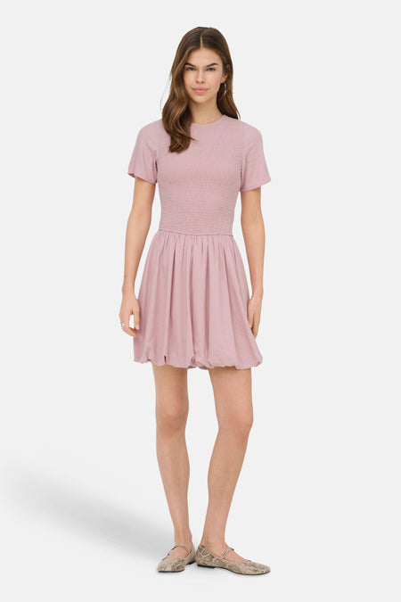 Robes manches courtes rose - ONLY®