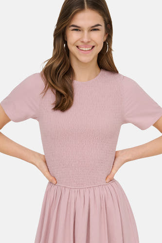 Robes manches courtes rose - ONLY®