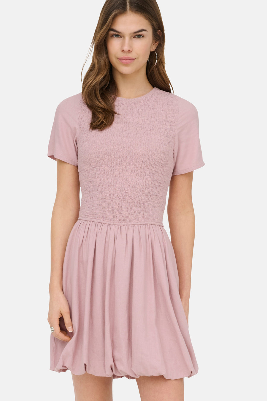 Robes manches courtes rose - ONLY®