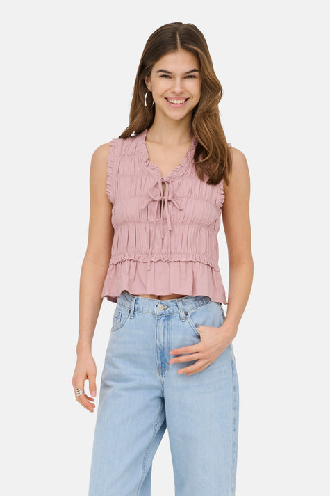 Blouse - rose