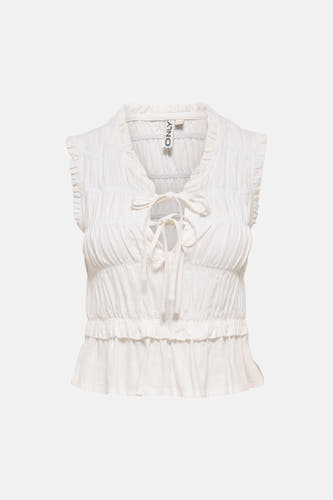 Chemisier (sans manches) blanc - ONLY®