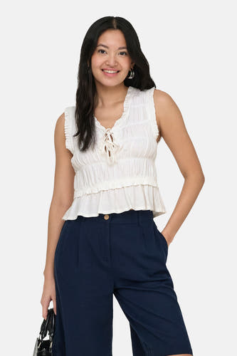 Chemisier (sans manches) blanc - ONLY®