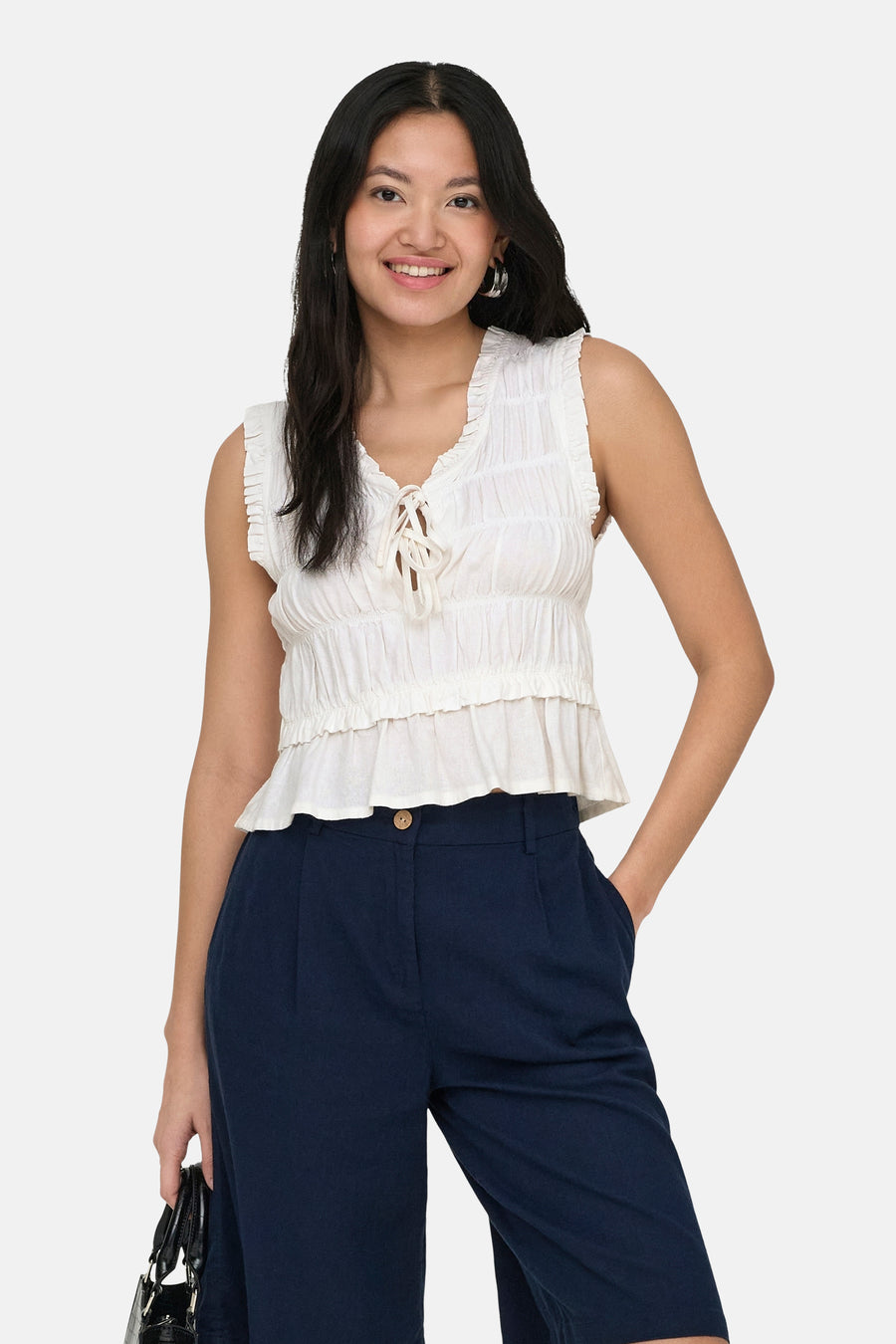 Chemisier (sans manches) blanc - ONLY®