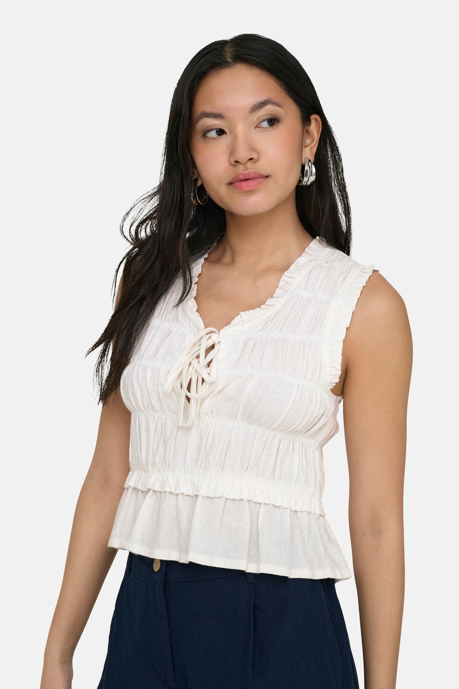 Chemisier (sans manches) blanc - ONLY®