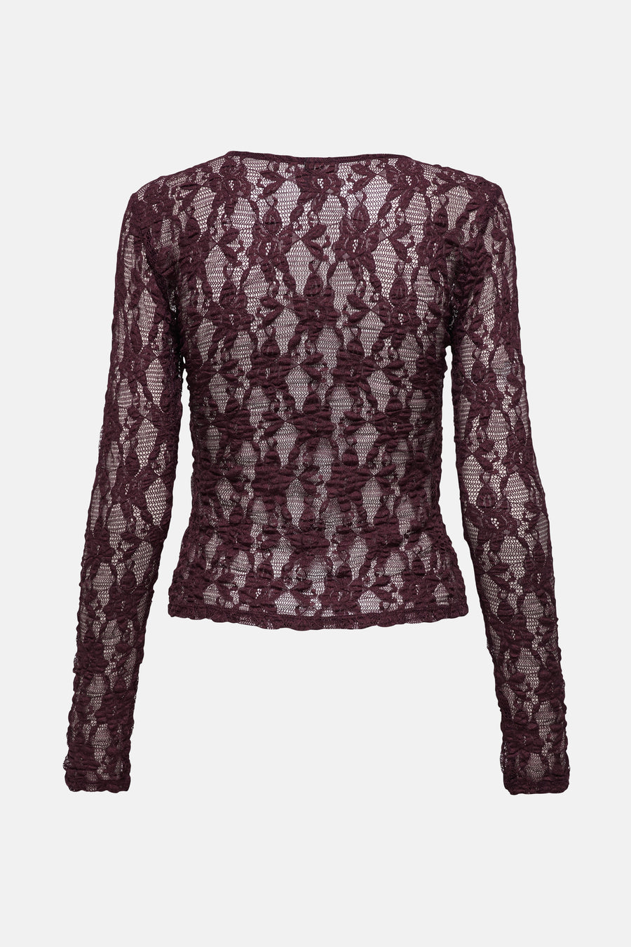 ONLALBA L/S LACE TOP JRS