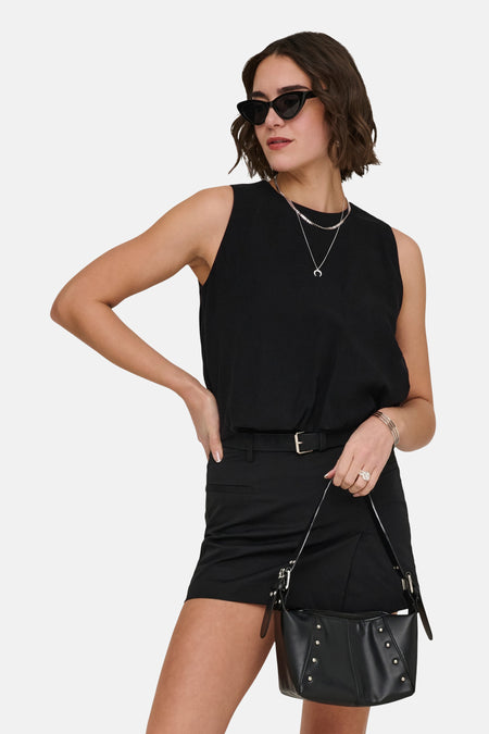Top - noir