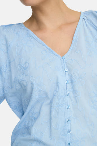 Blouse - bleu