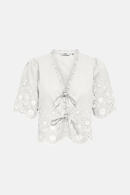 Chemisier (manches courtes) Blanc - ONLY®