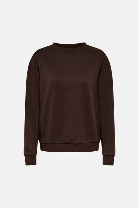 Sweat col O brun - JDY