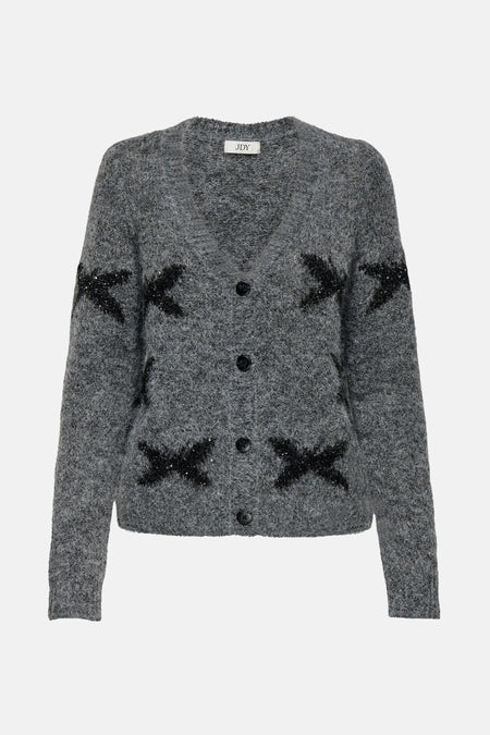 JDYZOFIA LIFE L/S VN SEQUIN CARDIGAN KNT