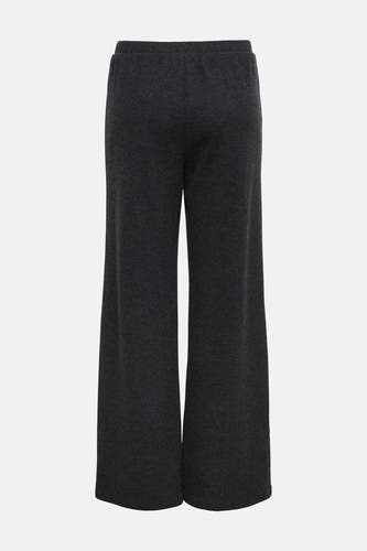 Pantalon gris de ONLY®, avec des jambes larges et une ceinture élastique.