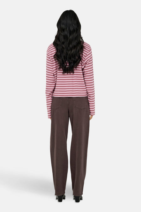 T-shirt à manches longues - rose