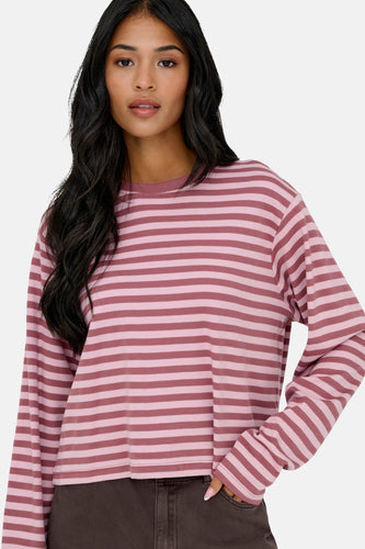 T-shirt à manches longues - rose