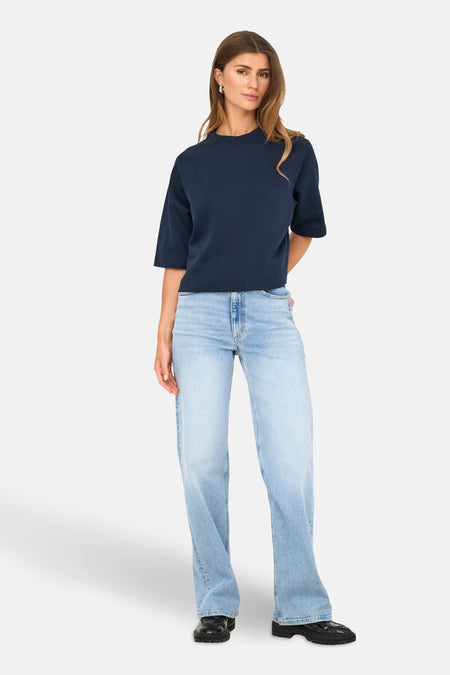 ONLDASIE 2/4 O-NECK RAGLAN UB CS SWT