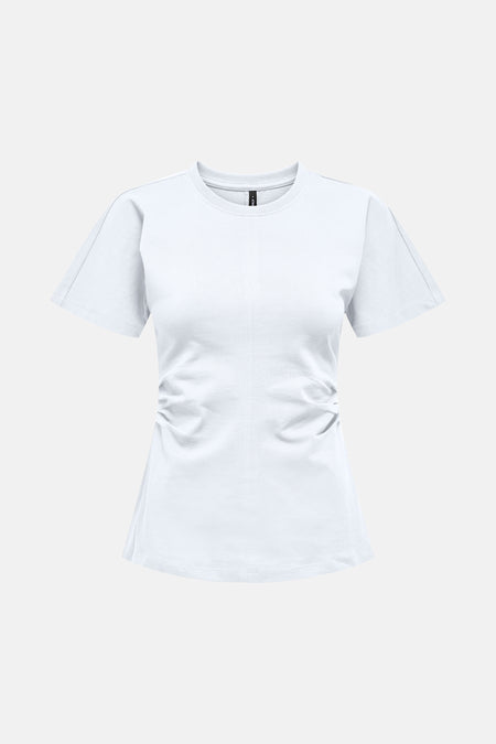 ONLMARIE LIFE S/S RUCHING TOP JRS NOOS