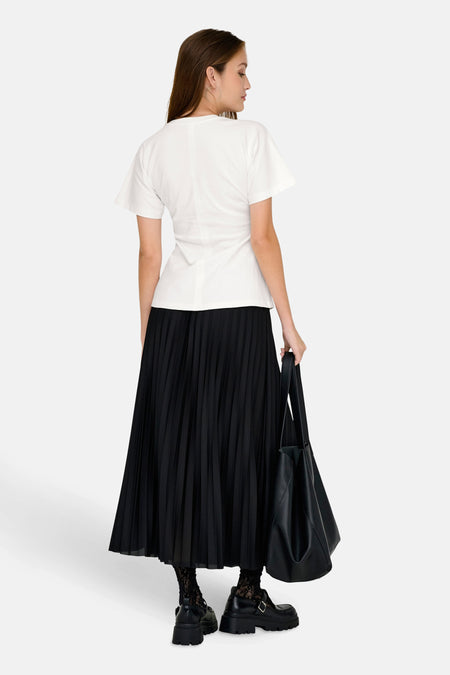 ONLMARIE LIFE S/S RUCHING TOP JRS NOOS