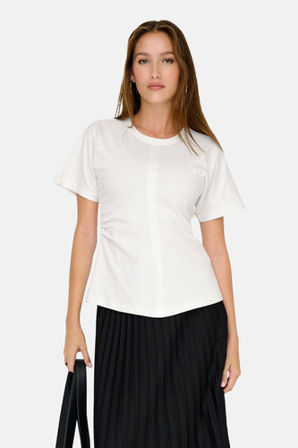 ONLMARIE LIFE S/S RUCHING TOP JRS NOOS
