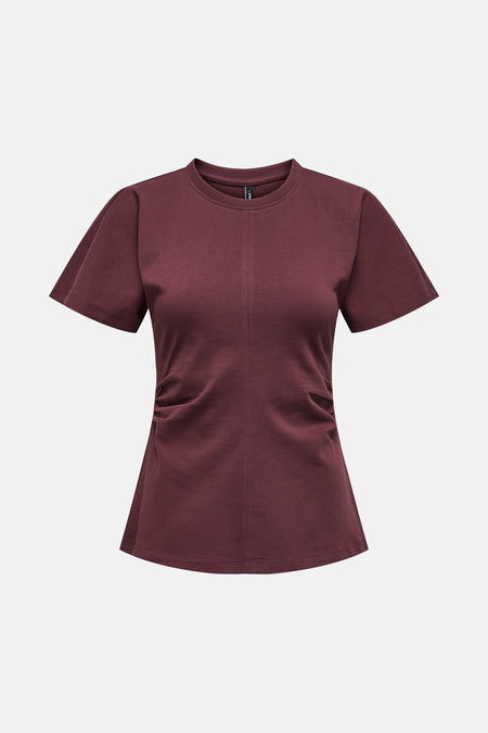 ONLMARIE LIFE S/S RUCHING TOP JRS NOOS