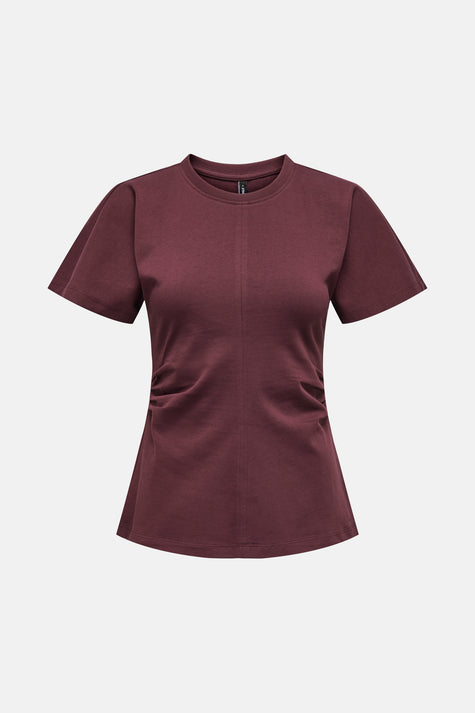 ONLMARIE LIFE S/S RUCHING TOP JRS NOOS