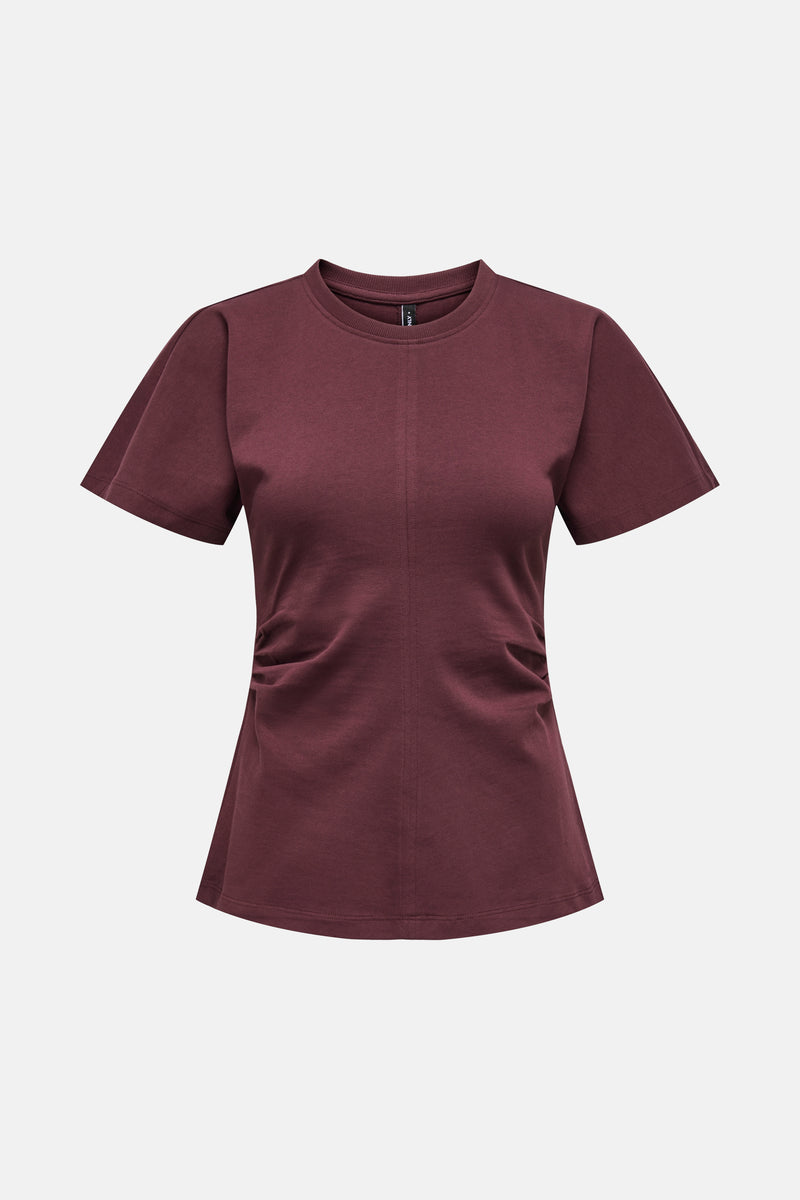 ONLMARIE LIFE S/S RUCHING TOP JRS NOOS