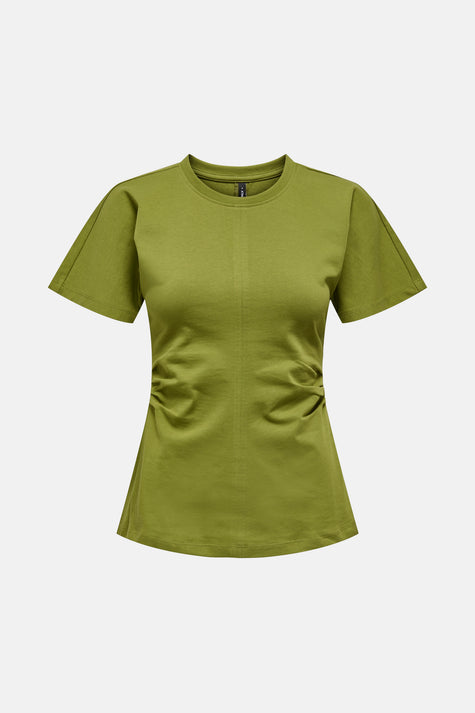 ONLMARIE LIFE S/S RUCHING TOP JRS NOOS
